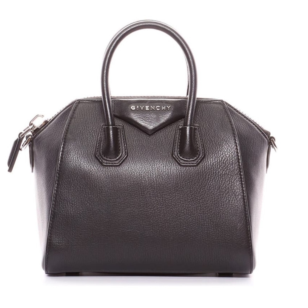 Black Givenchy Mini Antigone Sugar Leather Satchel